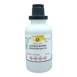 Acetate Buffer Solution pH4.6 500mL Research Lab RP