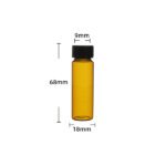 Amber Glass Vial 12mL with Screw Cap China
