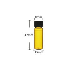 Amber Glass Vial 4mL with Screw Cap China