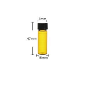 Amber Glass Vial 4mL with Screw Cap China