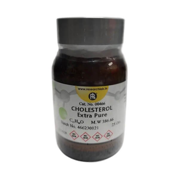 Cholesterol 25g Extra Pure RL India Cholesterol 25g Extra Pure RL India