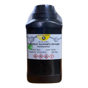 Ferrous Sulphate Heptahydrate AR 500gm Research Lab