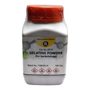 Gelatine Powder 500gm Research Lab