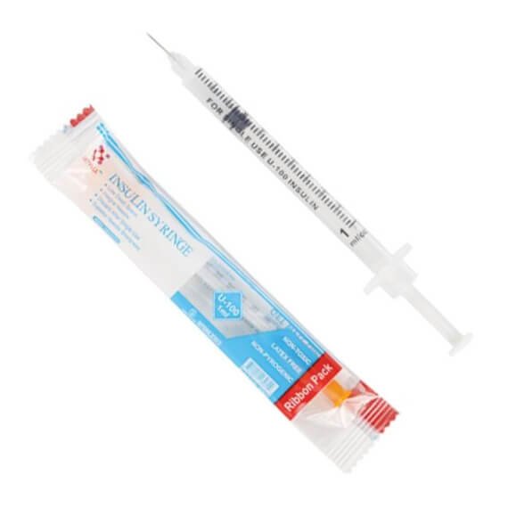 Insulin Syringe 1mL 31G 100 Pcs Insulin Syringe 1mL 31G 100 Pcs