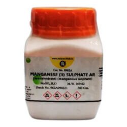 Manganese (II) Sulphate AR Monohydrate 500g Research Lab