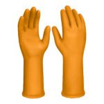 PVC Hand Gloves 32cm INGCO Multipurpose Safety Gloves (L-Size)