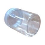 Plastic Sample Container 250mL with Screw Cap Side View