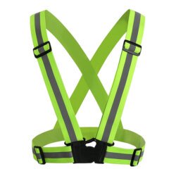 Reflective Safety Harness Vest Green Color