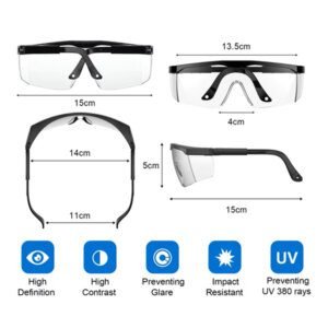 Safety Glass Eye Protection Goggles EN166