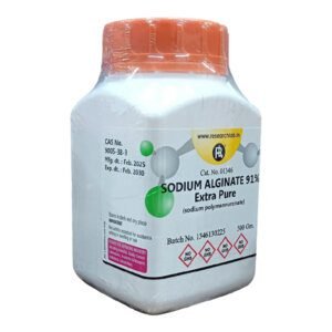 Sodium Alginate 91% 500g Extra Pure Research Lab