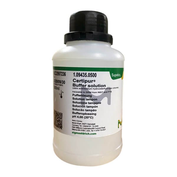 Buffer Solution pH 4.00 Merck 500ml Buffer Solution pH 4.00 Merck 500ml