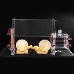 Lab Negative Pressure Pmma Operation Box Benchtop Inert Gas Sealed case Acrylic Glove Box Cheap Vacuum Glove Box