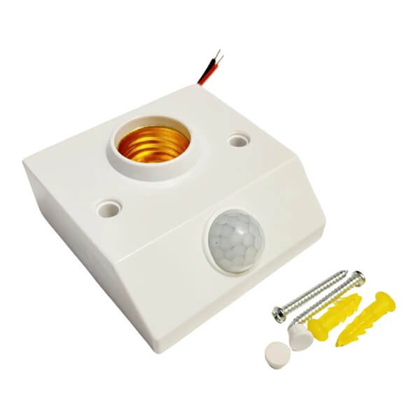 Motion Sensor Lamp Holder E27 PIR Holder Motion Sensor Lamp Holder E27 PIR Holder