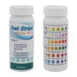 Six in One Water Test Paper 50 Strip for Spa, Swimming Pool