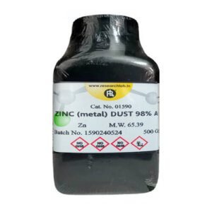 Zinc Metal Dust Powder 500g Research Lab