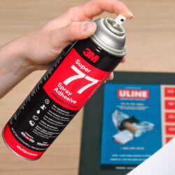 3M Super 77 Spray Adhesive 375g Uses and Application