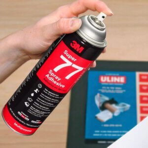 3M Super 77 Spray Adhesive 375g Uses and Application