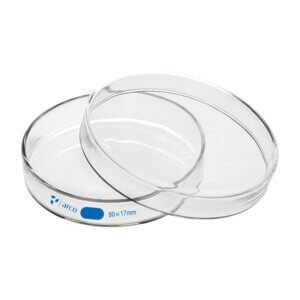 Arco Glass Petri Dish 80mm × 17mm