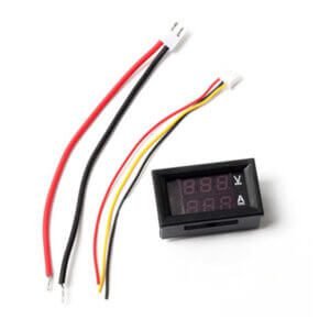 Digital DC Voltmeter Ammeter Panel