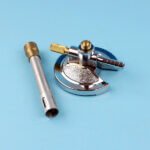Zinc Alloy Bunsen Burner Adjustable Laboratory Burner Close Image