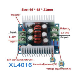 300W XL4016 MAX 20A DC-DC Step Down Buck Converter Details