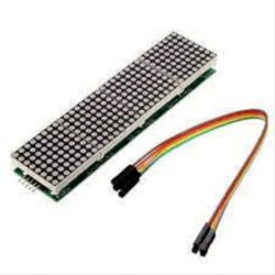 Dot Matrix Module MAX7219 Microcontroller 4 In One Display with 5P Line in Labtex BD