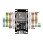 ESP32 Development Board CH340 USB-C Diagram Details