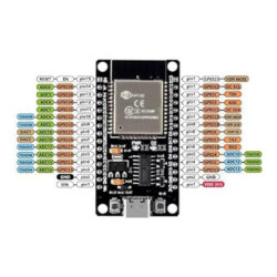 ESP32 Development Board CH340 USB-C Diagram Details
