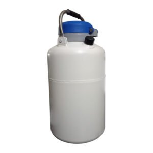 Liquid Nitrogen Container 3L YDS-3 Cryogenic Storage Tank Back Side