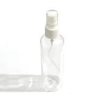 Plastic Spray Bottle 100mL Clear Bottle with Fine Mist Pump