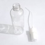 Plastic Spray Bottle 100mL Clear Opened Bottle in Labtex