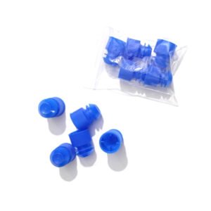Plastic Test Tube Cap 16mm Stopper Plug 5 Pcs in a Packet