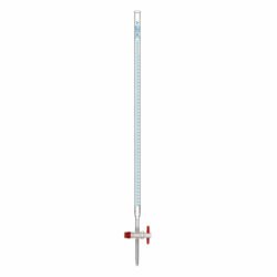 Arco Glass Burette 50mL Straight Bore Class A PTFE Stopcock Full Size Burette