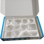 Plastic Geometric Model 12 Pcs 3D Shapes RP