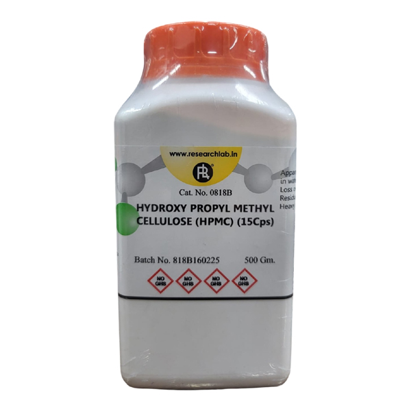 Hydroxy Propyl Methyl Cellulose 500gm Research Lab